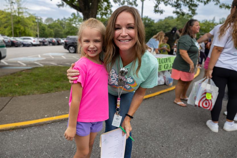 People enjoy back to school night